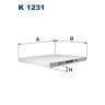 Фильтр салонный Filtron K1231 (LA298)