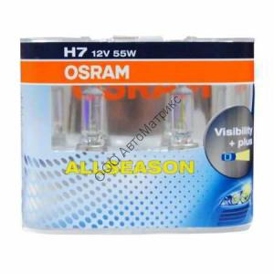 OSRAM 64210all BOX Лампа галогеновая H7 55W всепогодная 2 шт. 