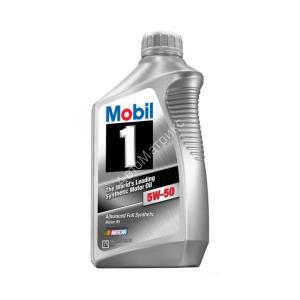 Синтетическое моторное масло Mobil 1 5W-50 1Qt. (946мл.) Синтетическое моторное масло Mobil 1 5W-50 1Qt. (946мл.)