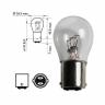 NARVA 17927 Лампочка двухконтактная P21/5W 24V-21/5W (BA15d) Stop P25