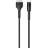 Кабель USB - Type-C Exployd EX-K-1321 Flow, 1.0м, 2.4A, цвет: чёрный