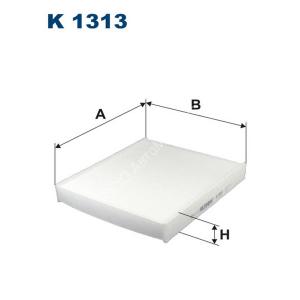 Фильтр салонный Filtron K1313 (LA809) Audi A1; Seat Ibiza V, Toledo IV; Skoda Fabia II; Rapid, Roomster; VW Polo V