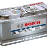 Аккумулятор автомобильный BOSCH S5A15 (S6015), 12V 105Ah 950A AGM Start/Stop, обратной полярности, 394x175x190