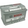Аккумулятор автомобильный BOSCH S5007 12V 74Ah 750A, обратной полярности, 278x175x175