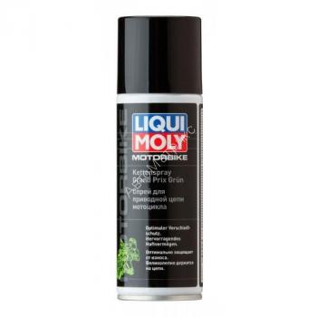 Liqui moly 7637 Motorbike Kettenspray Grand Prix Grun Спрей для приводной цепи мотоцикла (зеленый) 200 мл. Liqui moly 7637 Motorbike Kettenspray Grand Prix Grun Спрей для приводной цепи мотоцикла (зеленый) 200 мл.