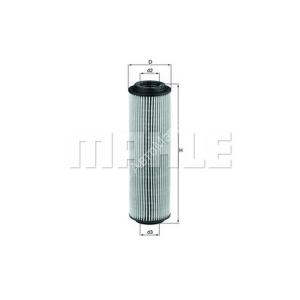 Фильтр масляный KNECHT (MAHLE) OX183/5D1 Масляный фильтр для MB W203/W204/W211/W212/SPRINTER	
