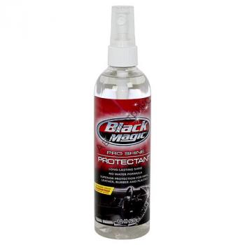 Black Magic Pro Shine BC 31000 Средство по уходу за панелью приборов, винилом, резиной 296 мл. Black Magic Pro Shine BC 31000 Средство по уходу за панелью приборов, винилом, резиной 296 мл.
Восстанавливает эластичность и блеск приборной панели, предотвращает их высыхание и растрескивание. Резко повышает товарный вид автомобиля. Производство США