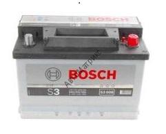 Аккумулятор автомобильный BOSCH S3008, 12V 70Ah 640A, обратной полярности, 278x175x190 Аккумулятор автомобильный BOSCH S3 008, 12V 70Ah 640A, обратной полярности, 278x175x190
