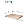 Фильтр салонный Filtron K1172 (LA306)