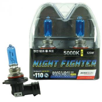 Avantech Night Fighter AB5005 Лампы высокотемпературные 9005 (HB3) 12V 65W (120W) 5000K 2 шт. Цоколь: HB3 (9005)
Напряжение: 12V
Мощность: 65W, светит: 120W
Цветовая температура: 5000K
Сделано в Корее