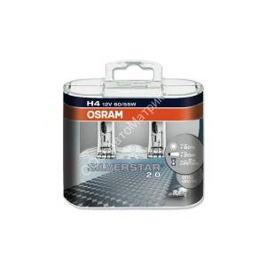 OSRAM 64193SV2 BOX SILVERSTAR 2.0 H4 12V 60/55W (P43t) 2 шт. OSRAM 64193SV2 BOX SILVERSTAR 2.0 H4 12V 60/55W (P43t) 2 шт.