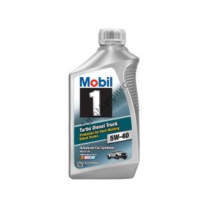 Синтетическое моторное масло Mobil 1 Turbo Diesel Truck SAE 5W-40 1Qt. (946мл.) Синтетическое моторное масло Mobil 1 Turbo Diesel Truck SAE 5W-40 1Qt. (946мл.)