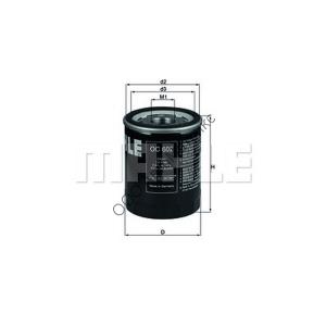 Фильтр масляный KNECHT (MAHLE) OC602 Фильтр маслянный KNECHT (MAHLE) OC 602