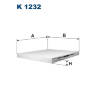 Фильтр салонный Filtron K1232 (LA301)
