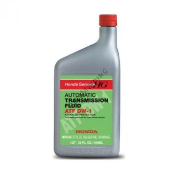 HONDA ATF DW-1 (ATF-Z1) Жидкость для автоматических трансмиссий (0,946ml) HONDA ATF DW-1  (0,946ml) Жидкость для всех АКПП фирмы HONDAОбеспечивает плавный разгон и переключение.