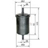 Фильтр топливный BOSCH 0450902161 (KL248)