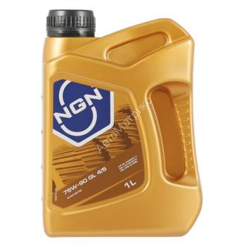 Синтетическое трансмиссионное масло NGN 75W-90 GL4/5 1л. Синтетическое трансмиссионное масло NGN 75W-90 GL4/5 1л.
