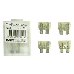 Предохранитель флажковый Koito F2580 25A 1шт. Предохранитель флажковый Koito F2580 25A 1шт.