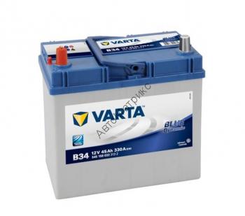 Аккумулятор автомобильный VARTA B34 Blue dynamic ASIA, 12V 45Ah 330A, прямой полярности, 238x129x227 Аккумулятор автомобильный VARTA Blue dynamic ASIA B34 45Ah 330 A Прямой Полярности 238x129x227
545 158 033 B34 3132
545158033