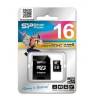 Карта памяти microSD 16GB класс 10 + SD адаптер