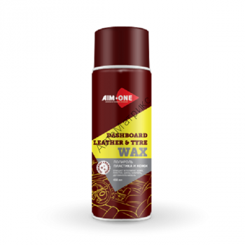 AIM-ONE DL-250 Dashboard Leather and Tyre Wax 450ml. Полироль пластика и кожи. Полироль подходит для обработки приборной панели и кожаной отделки, а также в качестве шинного воска.