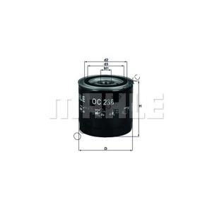 Фильтр масляный KNECHT (MAHLE) OC236 (PH16) Фильтр маслянный KNECHT (MAHLE) OC 236 (PH 2879)