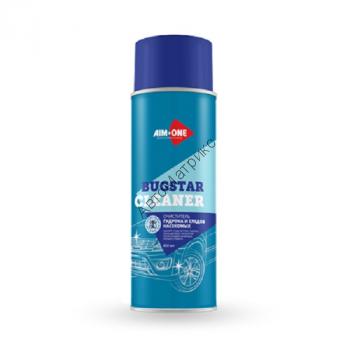 AIM-ONE AC-350 BUGSTAR CLEANER 450ml. Очиститель гудрона и следов насекомых 450 мл.  Эффективно убирает пятна на кузове автомобиля, в том числе битум и гудрон.