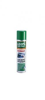 SONAX 345300 Полироль для салона, глянцевая, 400 мл. запах - апельсин. SONAX 345 300 Полироль для салона, глянцевая, 400 мл. Очиститель пластика Sonax - классическое средство для очищения и ухода за всеми пластиковыми деталями автомобиля.Может применяться для обработки деревянных изделий. Отталкивает пыль, покрывает поверхность антистатиком. Защищает пластиковые детали от образования трещин. Может применяться в быту: бытовая техника, мебель. Объем 400 мл. Применение: Флакон встряхнуть перед применением. Нанести средство на чистую салфетку и равномерно протереть панель приборов и другие элементы интерьера. При обработке элементов, где находится подушка безопасности, обращайте внимание на инструкции производителя автомобиля.