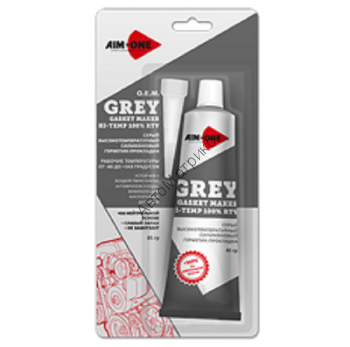 AIM-ONE GM-GY0085 Grey RTV Gasket Maker Neutral Type 85гр. Герметик для прокладок 85гр. Серый. 