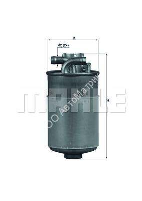 Фильтр топливный KNECHT (MAHLE) KL 154 Фильтр топливный KNECHT (MAHLE) KL 154 057 127 401 AUDI A4,A6/VW PASSAT 2.5TDi
