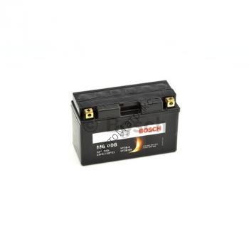 Мото аккумулятор BOSCH AGM M6008 12V 7Ah 120A пр.пол. Y11 (YT7B-4, YT7B-BS), 155x66x94 Аккумулятор для мотоциклов BOSCH