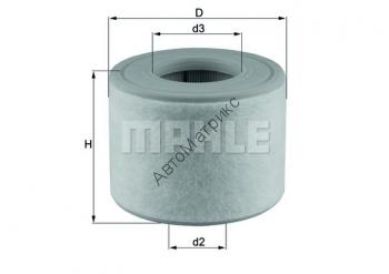 Фильтр воздушный KNECHT (MAHLE) LX2607/2 Фильтр воздушный KNECHT (MAHLE) LX2607/2