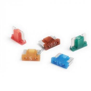 LittelFuse Набор флажковых предохранителей MINI Low Profile 7 шт. LittelFuse Набор флажковых предохранителей 5A, 7.5A, 10А, 15А, 20А, 25А, 30А