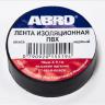 Изолента ABRO ПВХ черная 19 мм х 10 м ABRO