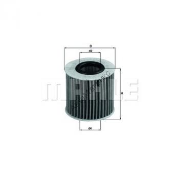 Фильтр масляный KNECHT (MAHLE) OX414D2 