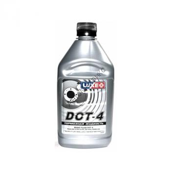 Тормозная жидкость ЛЮКСОЙЛ DOT-4, 410 гр. Тормозную жидкость LUXE DOT-4 в серебристой канистре можно применять в любых гидравлических дисковых или барабанных тормозных системах авто. Разрешается использование данной жидкости в системах сцепления авто. Можно смешивать с тормозными жидкостями соответствующего класса производства.