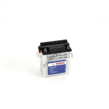 Мото аккумулятор BOSCH FRESH PACK M4F15 12V 3AH 30A обр.пол. Y6 (YB3L-A), 100x58x112 Аккумулятор для мотоциклов BOSCH
