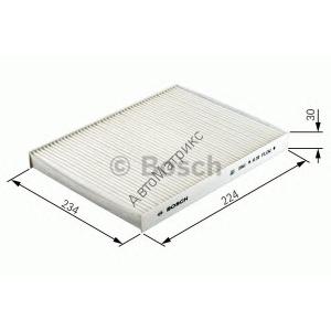 BOSCH 1987432166 Фильтр салона HONDA ACCORD/TOYOTA AVENSIS 2003=&gt; BOSCH 1987432166 Фильтр салона HONDA ACCORD/TOYOTA AVENSIS 2003=&gt;