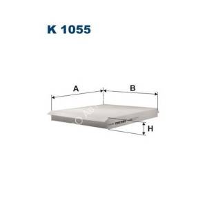 Фильтр салонный Filtron K1055 (LA74) Opel Astra G/Cabrio/Coupe (Astra II), Zafira I, Zafira II; Vauxhall Astra-G, Zafira I, Zafira II