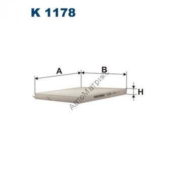 Фильтр салонный Filtron K1178 (LA361) CHEVROLET AVEO 06-/SPARK 05-/DAEWOO MATIZ 05-
96962173