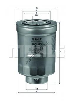 Фильтр топливный KNECHT (MAHLE) KC 83 Фильтр топливный KNECHT (MAHLE) KC 83