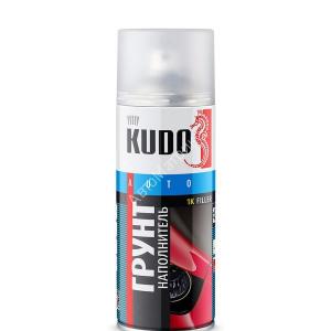 KUDO KU-2203 1K грунт-наполнитель акриловый  цвет чёрный 520 мл. KUDO KU-2203 1K грунт-наполнитель акриловый  цвет чёрный 520 мл.