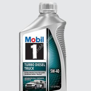 Масло моторное Mobil 1 TURBO DIESEL TRUCK 5W-40 1Qt. 946 мл. Масло моторное Mobil 1 TURBO DIESEL TRUCK 5W-40 1Qt. 946 мл.
