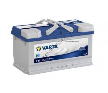 Аккумулятор автомобильный VARTA F17 Blue dynamic, 12V 80Ah 740A, обратной полярности, 315x175x175 Аккумулятор автомобильный VARTA F17 Blue dynamic 12V 80Ah 740A 315x175x175, обратной полярности
580 406 074 F17 3132
580406074