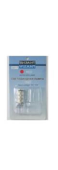 VIZANT 0017 Бесцокольная лампа W21W, 18вт, цвет красный, 1шт. Маркировка: W21W
Тип цоколя: W3X16d
Количество SMD-чипов: 18
Потребление: 18W
Цвет свечения: красный
Место установки: стоп-сигнал
