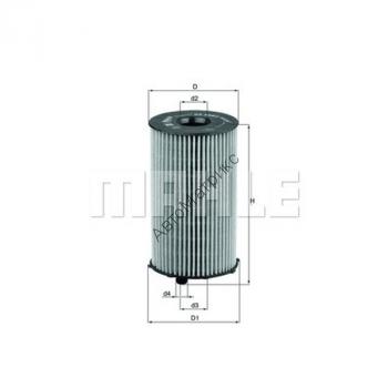 Фильтр масляный KNECHT (MAHLE) OX205/2D (CH10035) Фильтр маслянный KNECHT (MAHLE) OX205/2D OEKO