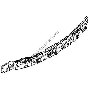 OPEL 1400329 Направляющая, крепление бампера, центральная, 1 шт. Кронштейн крепления заднего бампера, середина, для OPEL ASTRA-H