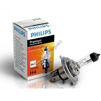 PHILIPS 12342PRC1 Vision +30% Лампа галогенная H4 12V 60/55W (P43t) 1 шт. Premium: 30% extra light

на 30% больше света на дороге.