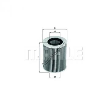 Фильтр масляный KNECHT (MAHLE) OX437D Фильтр масляный KNECHT (MAHLE) OX437D