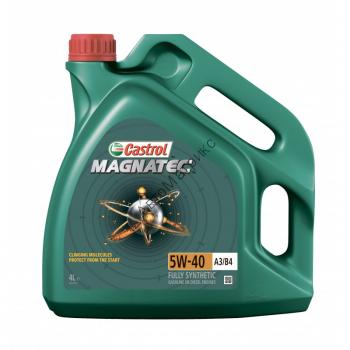 Синтетическое масло Castrol Magnatec 5W-40 A3/B4 4 л. Синтетическое масло CASTROL Magnatec 5W40 A3/B4 4L